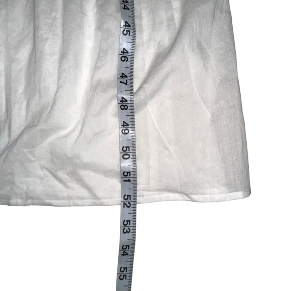 NWT Reformation Dianne Button Down Sleeveless Organic Cotton Midi Dress 8 - Picture 9 of 9